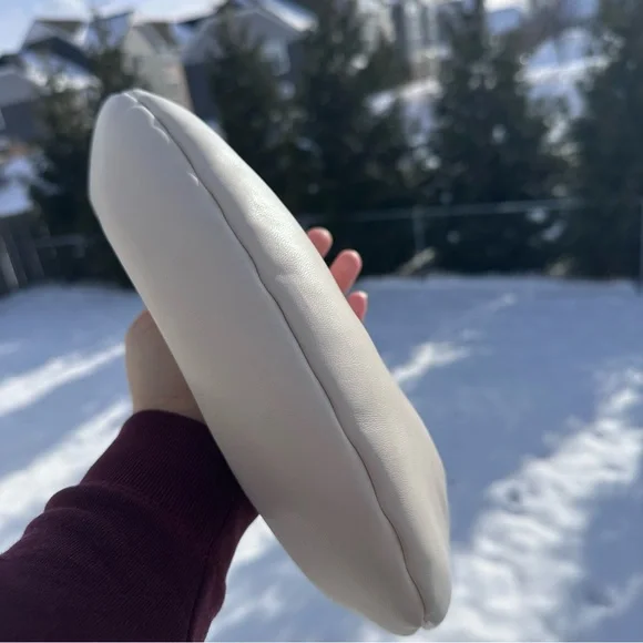 Melie Bianco | Alexandra cream vegan Top Handle Bag - Picture 3 of 11